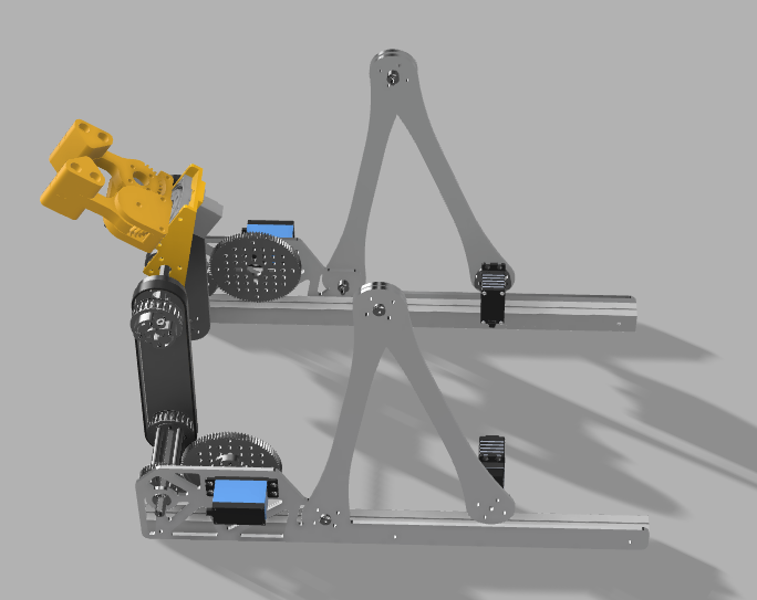 FTC competition robot, view 1