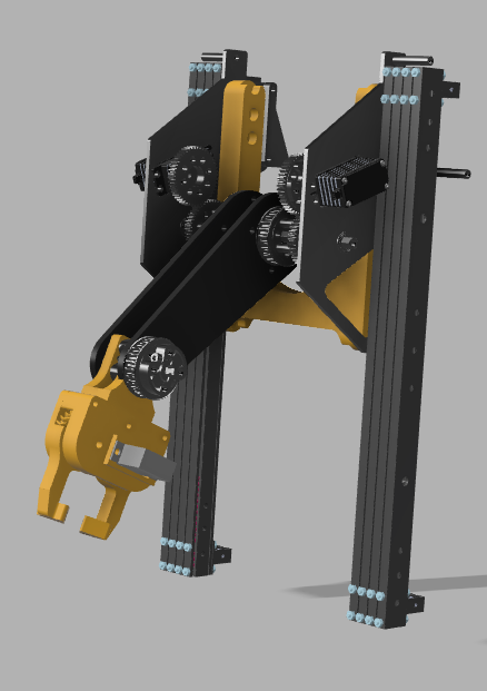 FTC competition robot, view 3