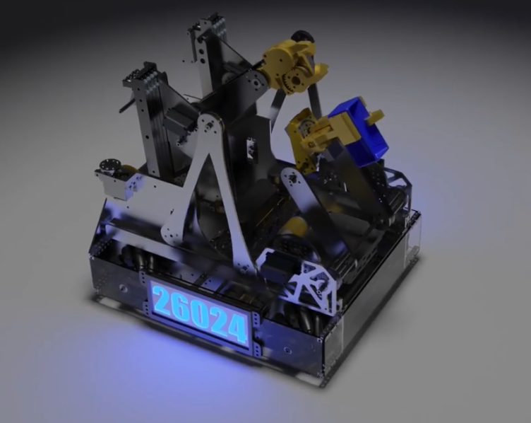 FTC competition robot, view 4