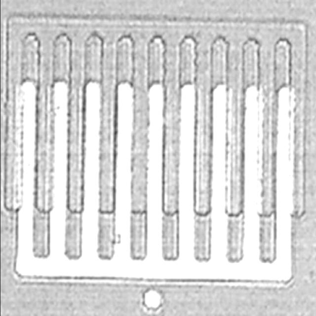 Wafer alignment detection, view 1
